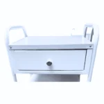 Mesa Velador Auxiliar Con Ruedas Y Puerta (1 Set Completo)