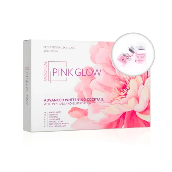 Mesoheal® Pink Glow 5ml Despigmentante Facial (1 Caja 10 Unid.)