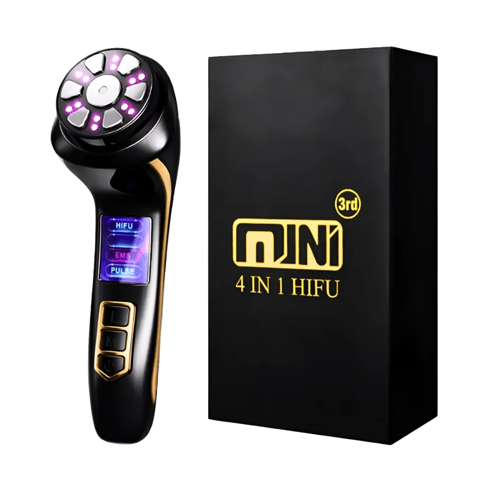 Mini Hifu® 4 En 1 Generacion 3 Lifting Facial (1 Set Completo)