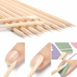 Palitos De Madera Para Cutículas (10 Paq. 120 Unid.)