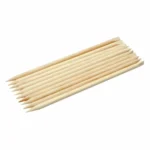 Palitos De Naranjo Doble Punta Para Manicure (10 Paq. 120 Unid.)