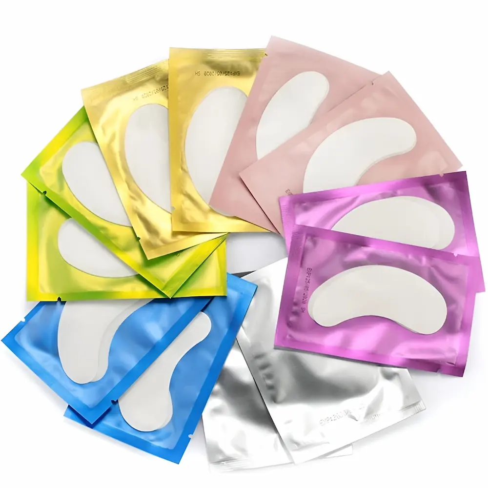 Parches de Hidrogel Facial para Extensión Pestaña (1 Caja 40 Sobres)