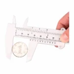 Pie De Rey Vernier Blanco Para Visajismo De Cejas (1 Paq. 10 Unid.)