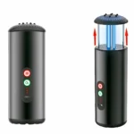 Purificador de Aire UV-C y Ozono Color Plateado 1 Unidad