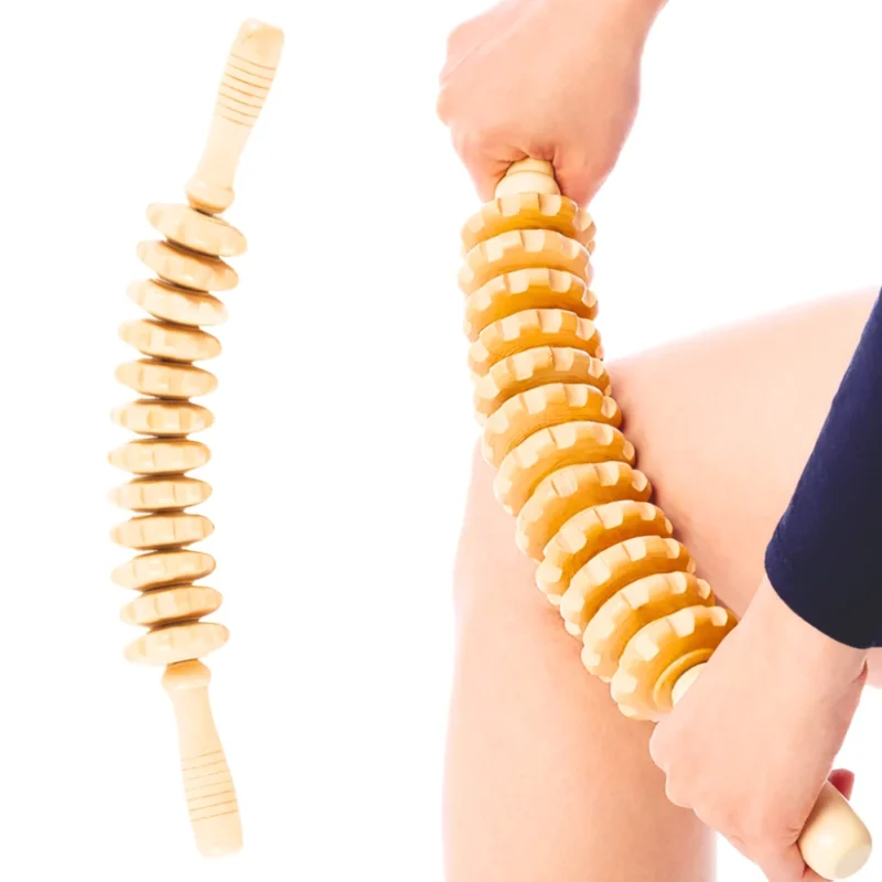 Rodillo Flexible De 12 Piezas Madera Masajes Reductores (Por Unidad) - Maderoterapia