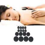 Set De 16 Piedras Calientes Para Masajes Y Terapias (1 Set)