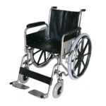 Silla De Ruedas Importada, Aro Pvc, Llanta Pu, Lona Negra (Por Unidad)