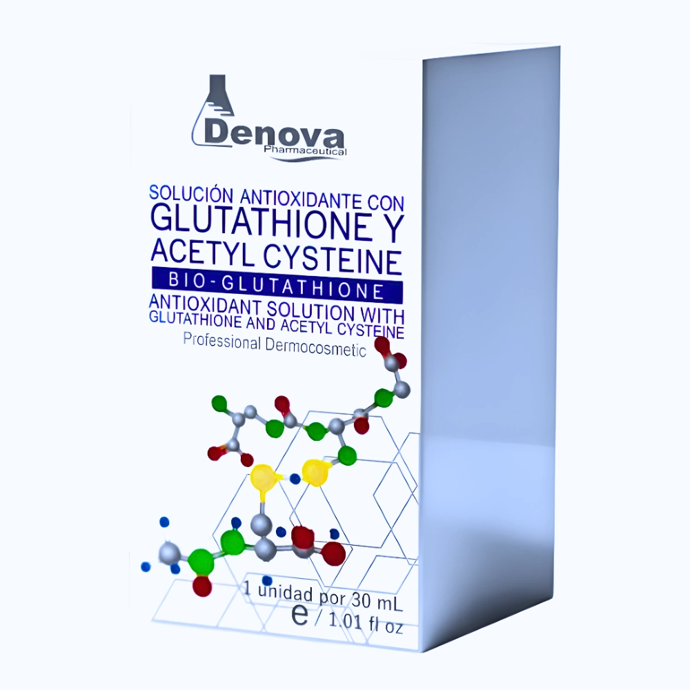 bio glutathione denova Solución Antioxidante Aclarante Con Y Cisteína Denova® Option:600mg glutathiam GlyMed+