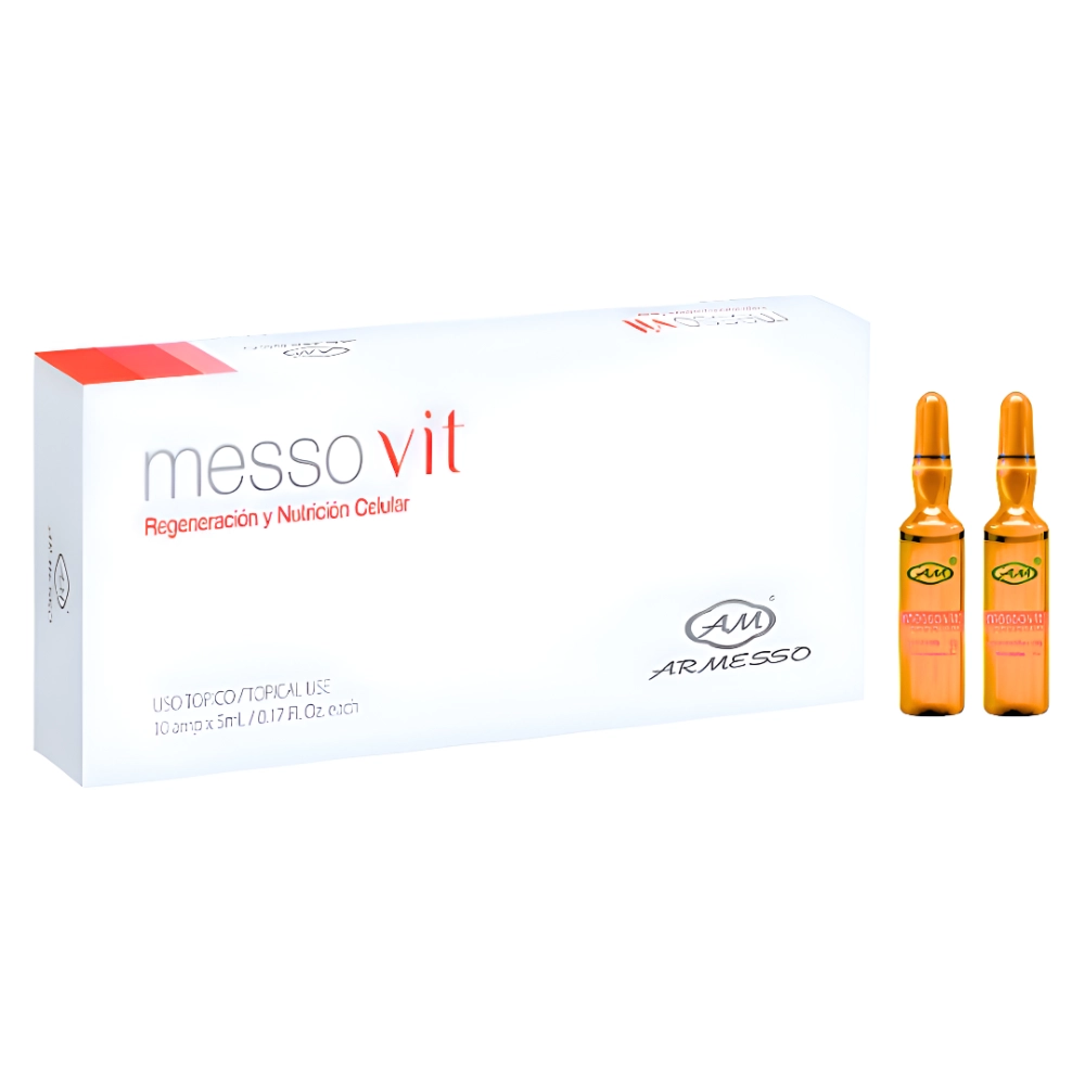 Solución Revitalizante Facial Messo Vit Armesso® (1 Caja 10 Unid.)