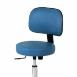 Taburete Clínico Regulable Con Respaldar Y Rodable 360° (Por Unidad)