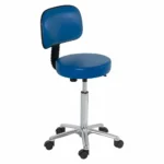 Taburete Ergonómico Regulable Con Respaldar Y Rodable (Por Unidad)