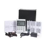 TensEms Electroestimulador Multistim 4 Ch - 8 Parches (1 Kit Completo)