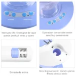 Vaporizador Portátil Facial Con Ozono Y Aromaterapia (Por Unidad)
