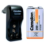 Batería Recargable Camelion® 9V Ni-Mh 250 mAh de Alta Potencia