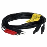 Cables Para Impulse 3000 Conector Tipo Aguja Y Plug 2Mm (Par)