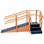 Escalera De Entrenamiento Con Rampa De Madera Tornillo (Por Unidad)