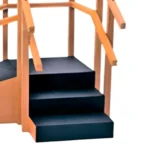 Escalera De Esquina Con Rampa De Madera Tornillo (Por Unidad)