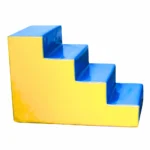 Escalera De Psicomotricidad De 4 Pasos Espuma Zebra (Por Unidad)