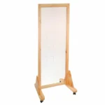Espejo Postural Profesional De Madera Con Ruedas (Por Unidad) - Diagnóstico y Medición