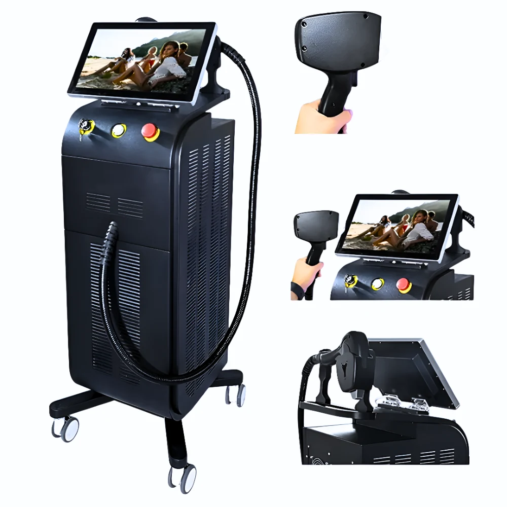 Láser Soprano Titanium II Depilación Triple Onda 1200W (1 Set Completo)