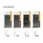 Pestañas Nagaraku® Forma W para Extensiones (Por Unidad)