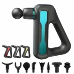 Pistola De Masaje Fascial 32 Velocidades Lcd (1 Set Completo)