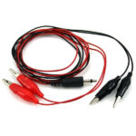 Cables Para Electroacupuntura Con Pinza Cocodrilo (1 Set)