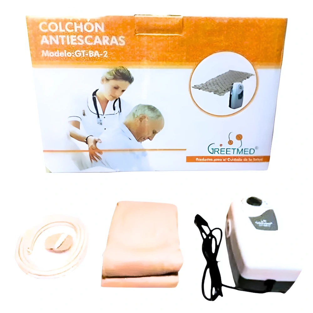 Colchón Antiescaras Greetmed® Médico GT-BA-2 (1 Set Completo)