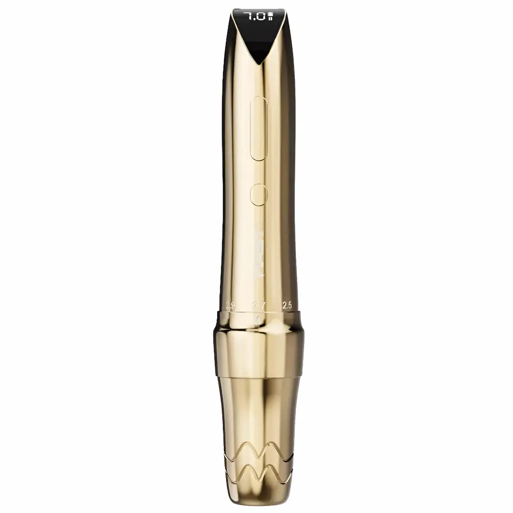 Dermografo Mast P60 Profesional Inalambrico 1 Set Completo Dorado