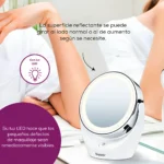 Espejo Cosmetico Beurer BS 49 con Luz LED 1 Unidad
