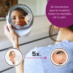 Espejo de Maquillaje Beurer Aumento 5x y Normal 1 Unidad