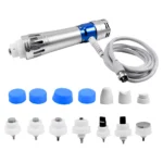 Ondas De Choque Portátil Con 7 Cabezales (1 Kit Completo)