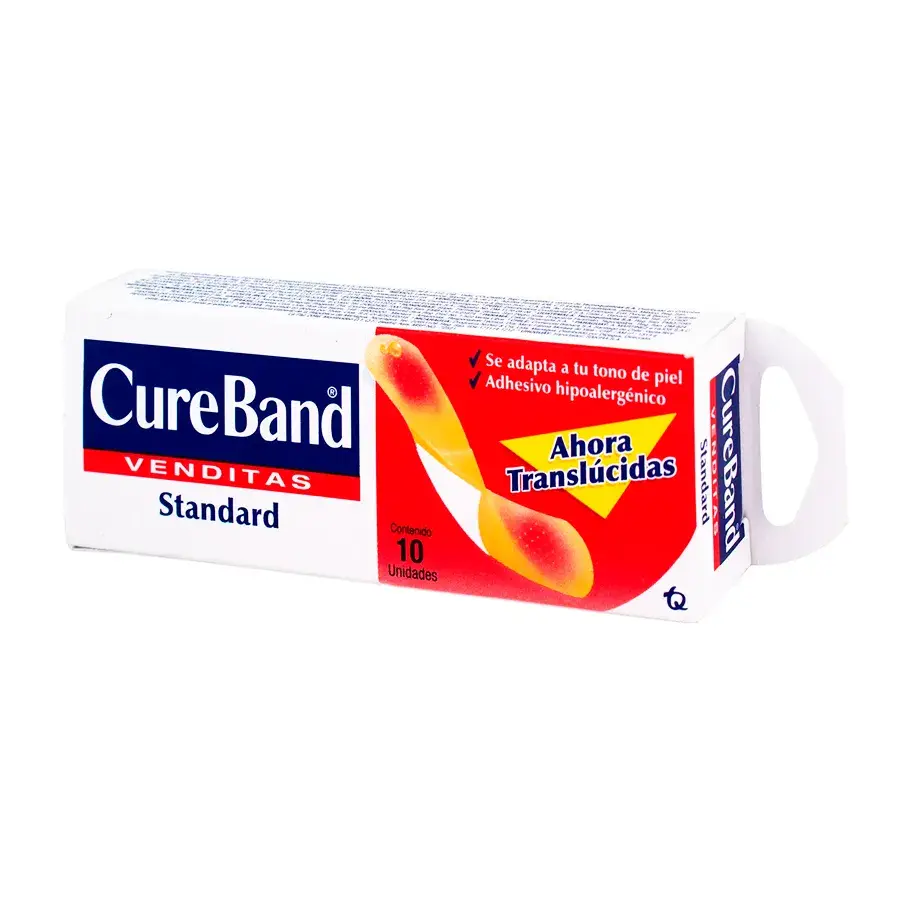 Curitas Estándar Flexibles Cureband® Protección (10 Cajas 100 Unid.)