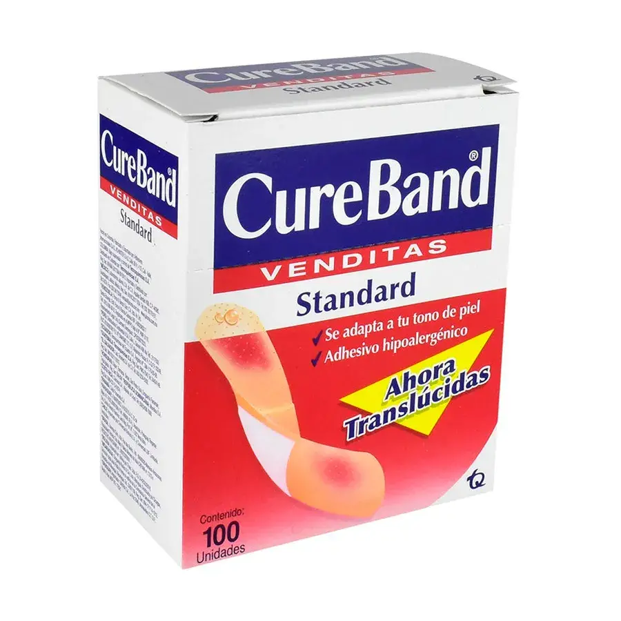 Curitas Estándar Flexibles Cureband® Protección (3 Cajas 300 Unid.)