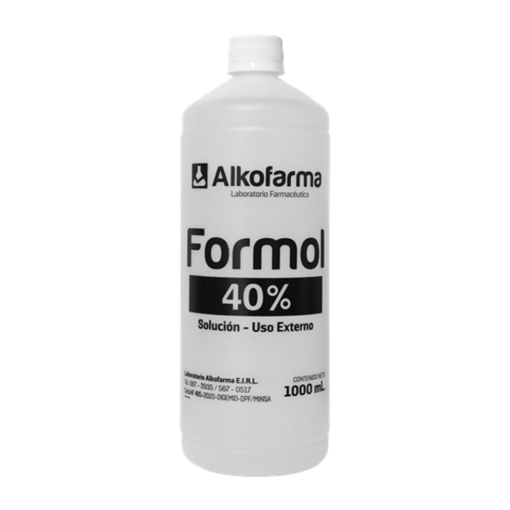 Formol Al 40% Alkofarma® Solución Estabilizada (1 Litro)