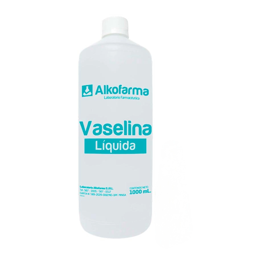 Vaselina Líquida Alkofarma® Premium (1 Frasco 1 Litro) Vaselina Líquida Alkofarma® Premium (1 Frasco 1 Litro)