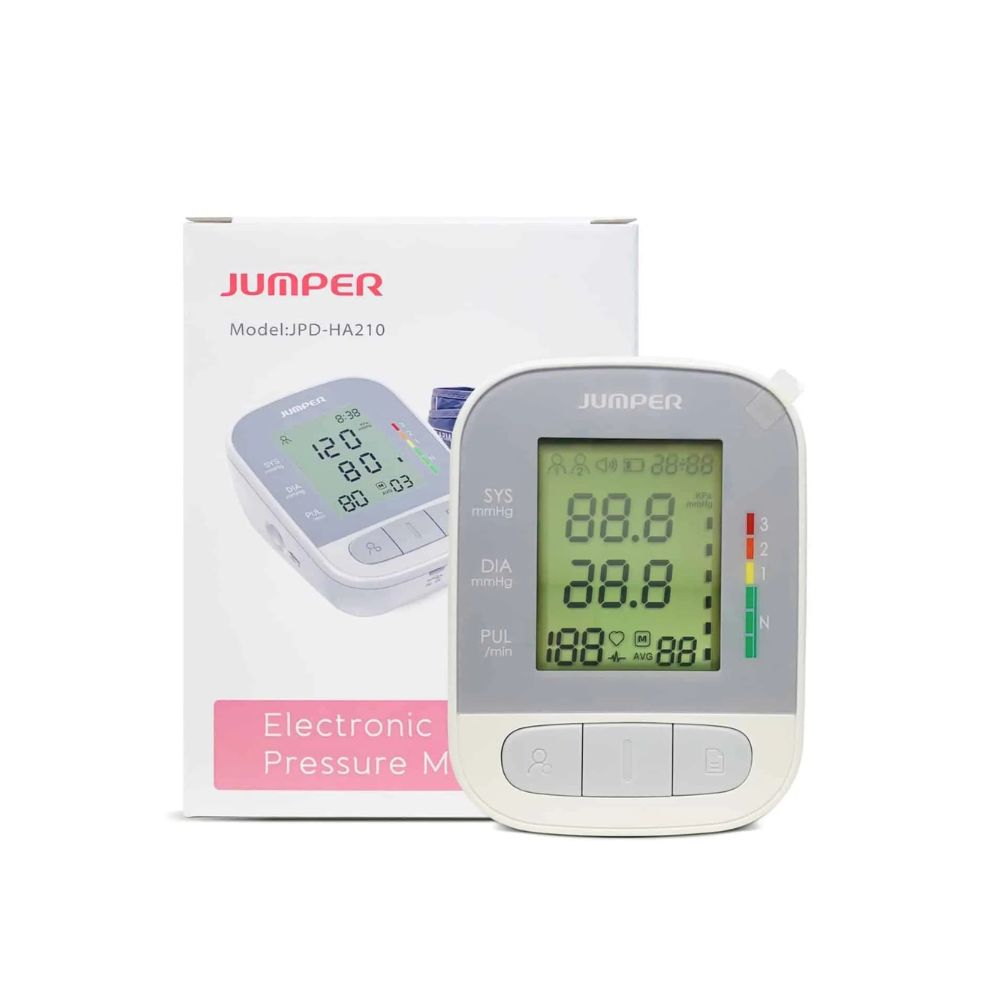 Tensiómetro Digital De Brazo Jumper® Jpd-Ha210 (1 Unidad Premium)