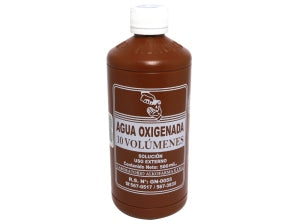 Agua Oxigenada 10 Volúmenes Alkofarma® 500 Ml Higiene Antiséptica (1 Caja 10 Unid.)