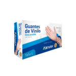 Guantes De Vinilo Alkhofar® Sin Polvo Talla L (4 Cajas 400 Unid.)