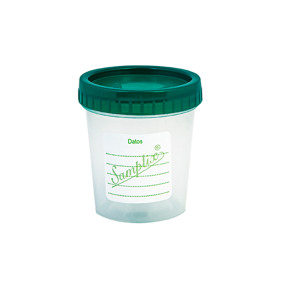 Frasco Recolector Samplix® Para Orina 100 Ml (1 Caja 20 Unid.) Frasco Recolector Samplix® Para Orina 100 Ml (1 Caja 20 Unid.)
