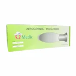 Aerocámara Espaciadora Iq Medic® Niños (1 Caja 2 Unidades)