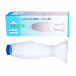 Aerocámara Espaciadora Transparente para Adultos IQ Medic® (1 Par)