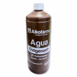 Agua Oxigenada Alkofarma® Antiséptico Eficaz 1L (1 Caja 10 Unid.)