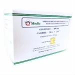Aguja Scalp Vein Iq Medic® Alita Amarilla 20G X 3/4" (1 Caja 100 Unid.)