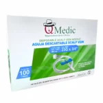 Aguja Scalp Vein Iq Medic® Alita Azul 23G X 3/4" (1 Caja 100 Unid.)