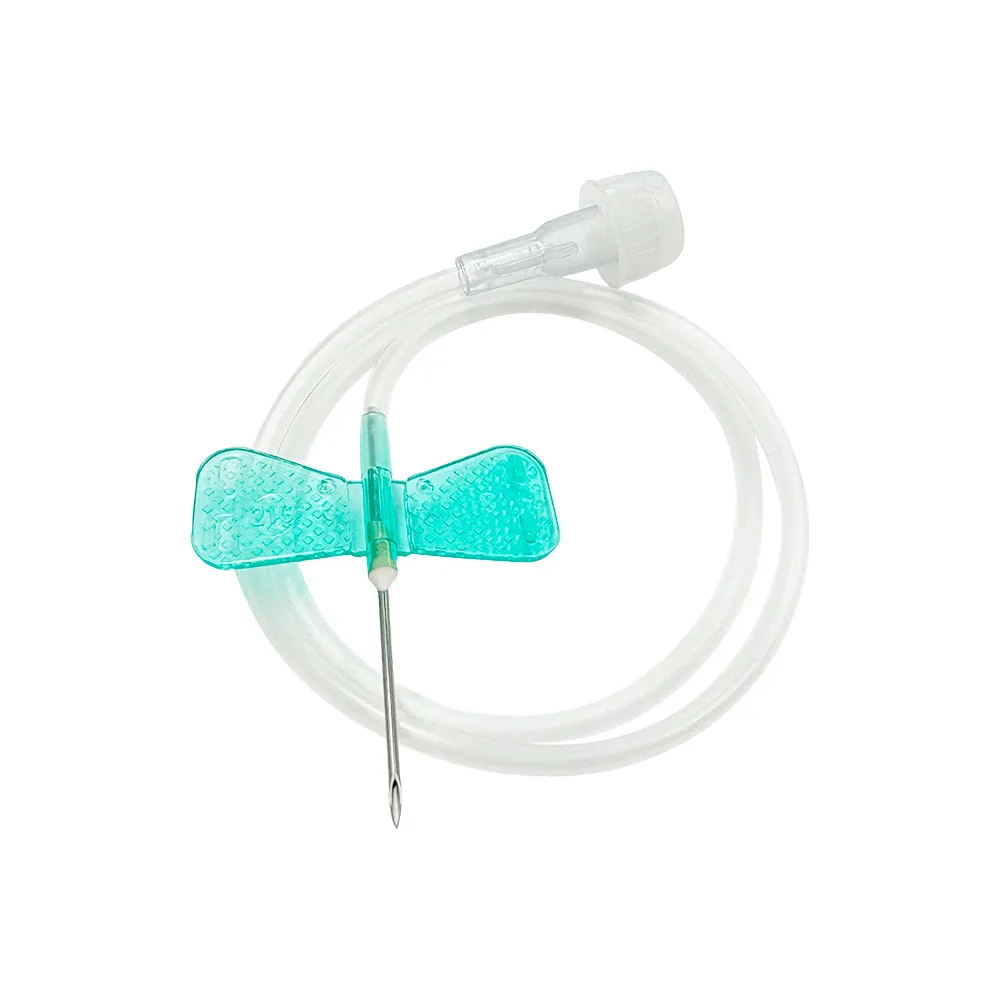Aguja Scalp Vein Iq Medic® Alita Verde 21G (1 Caja 50 Und)