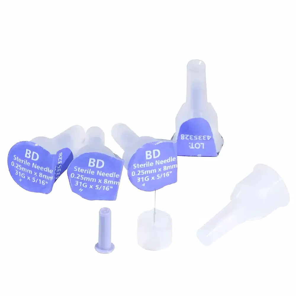 Agujas Para Insulina Bd® Ultra-Fine 8Mm (1 Caja 20 Unid.)