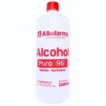 Alcohol Puro 96° Alkofarma® Desinfectante de Alta Pureza - 1L x 3 Unid.