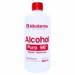 Alcohol Puro 96° Alkofarma® Desinfectante de Alta Pureza - 500 ml x 3 Unid.