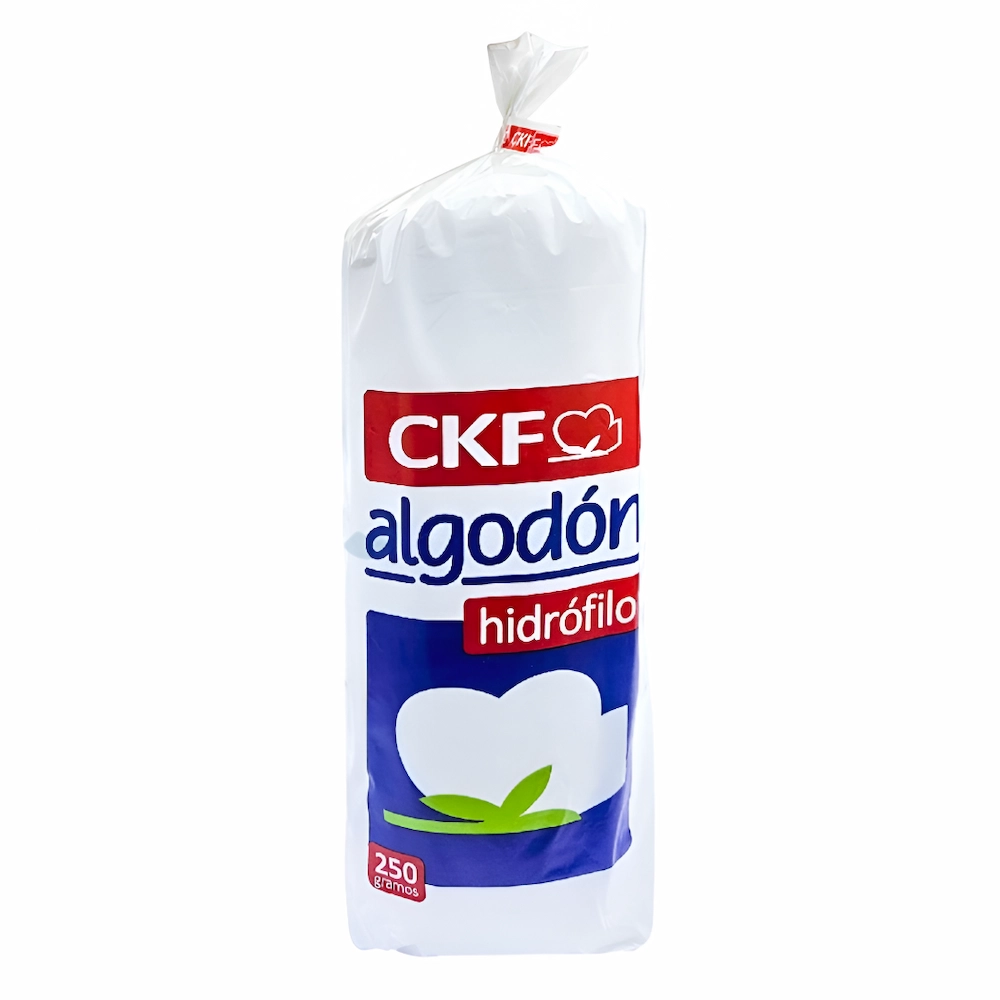 Algodón Hidrófilo Ckf® 250 G - Extra Suave (2 Unid.) Algodón Hidrófilo Ckf® 250 G - Extra Suave (2 Unid.)